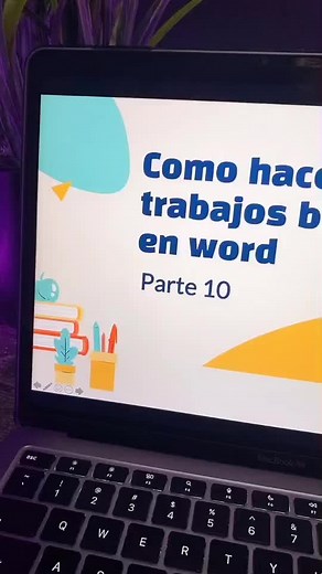 ¿Cómo hacer trabajos bonitos en word 10 si tienen más páginas recomienden para compartírselas! presentacionesbonitas presentaciones word escuela_R