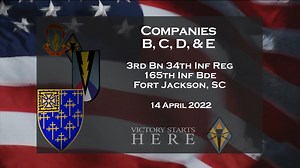 11K views · 42 reactions | Graduation Ceremony Companies B, C, D, & E 3rd Battalion 34th Infantry Regiment 165th Infantry Brigade United States Army Training Center & Fort Jackson Hilton Field 14 April 2022 #PeopleFirst #VictoryStartsHere | Fort Jackson | Facebook