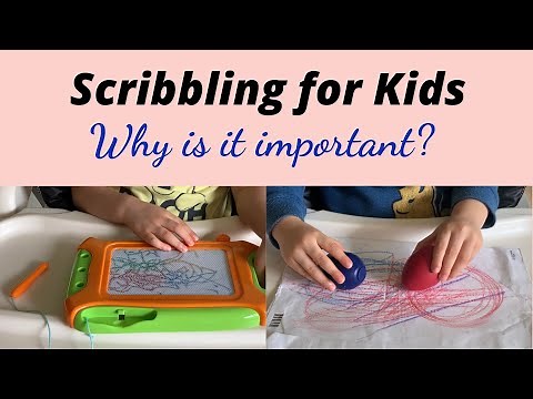 Easy Activity for Toddlers | Scribbling | Benefits and importance