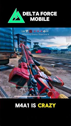 This ultimate loadout M4A1is crazy 💯🔥Delta force mobile #deltaforcemobile #deltaforce