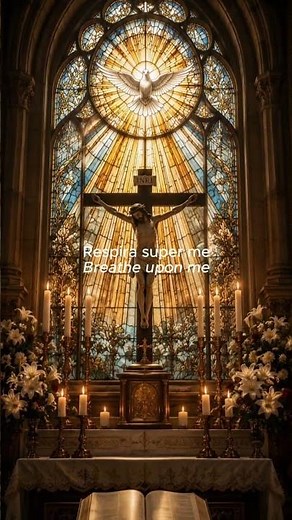 A 30 Second Prayer with The Holy Spirit Before Bed ✝️ Veni Sancte Spiritus | Calm Gregorian Chant