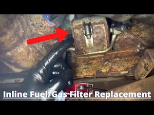 How to Replace an Inline Fuel Filter Lincoln Continental