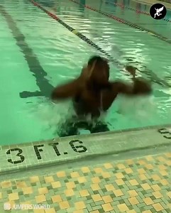 2.1K views · 70 reactions | ‪3x42 inch (107cm) water box jump in a row! 勞⁣‬ ‪ IG: ryan_tchoungoua‬ | Jumpers World | Facebook