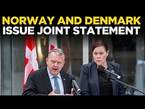 NORDIC SECURITY BRIEFING LIVE:Norway & Denmark Foreign Ministers Hold Joint Press Conference in Oslo