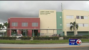 Student arrested after bringing gun to Lamar Louise Curry Middle School in SW Miami-Dade - WSVN 7News | Miami News, Weather, Sports | Fort Lauderdale