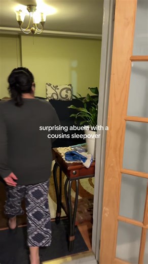 Surprising Abuela with a Cousins Sleepover During Snowstorm