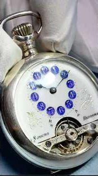 1921 Hebdomas #pocketwatch #watch #restoration ‪@watchodyssey4894‬
