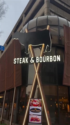 Louisville might be known for bourbon… but this meal was unforgettable. 🥩🔥 We recently dined at Steak & Bourbon and it easily lived up to the hype. From the atmosphere and service to the cocktails and food, everything was top tier. We started with the Filet Tartare, S&B Oysters, and Crabmeat Deviled Eggs. All absolutely incredible! For the main event we went with the Tomahawk Ribeye, and it was perfectly cooked, incredibly flavorful, and one of the best steaks we’ve had in a while. We paired i