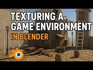 How to Texture a Realistic Game Environment in Blender