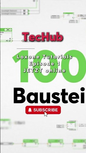 Jetzt Grundlagen in der Loxone Config lernen!
