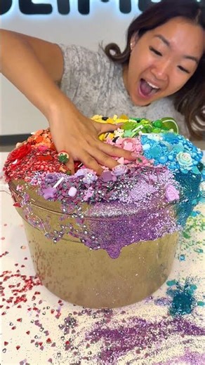 Making The World's MOST COLORFUL Slime 🌈