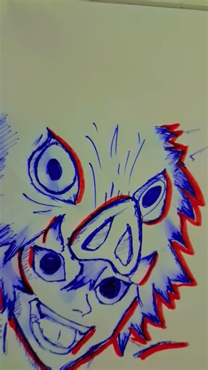 inusuke drawing in my #anime #animedrawing