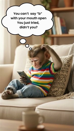 Baby Monkey Shares a Funny Thought Like a Child 🐒💭