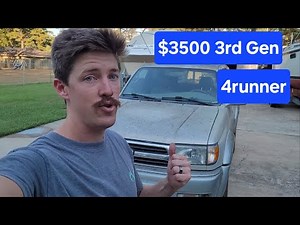 $3500 3rd Gen 4Runner - Intro to the restoration
