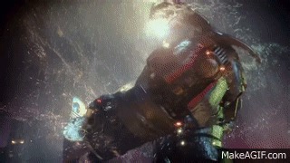 Pacific Rim - Gipsy Danger vs Otachi on Make a GIF