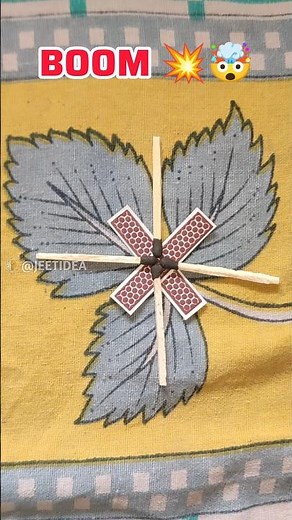 Matchbox Bomb 💣💥 #bomb #homemade #experiment