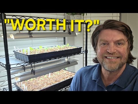 VEVOR Grow Light System Unboxing/Review 🌱 Is This Worth it for Seed Starting?