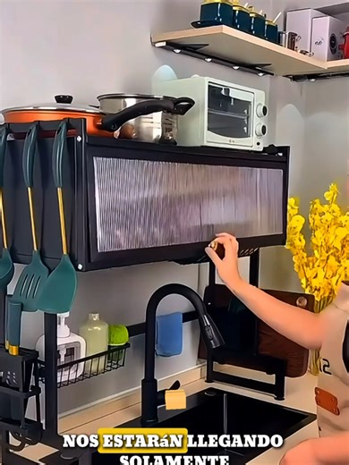 Escurridor de Platos Compacto para Cocinas Pequeñas