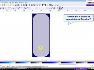 Inkscape tutorial - How to Create a Facebook Avatar - Part 1
