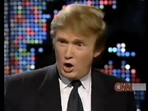 Larry King and Donald Trump FULL INTERVIEW: Reads JFK JR Letter- October 8, 1999