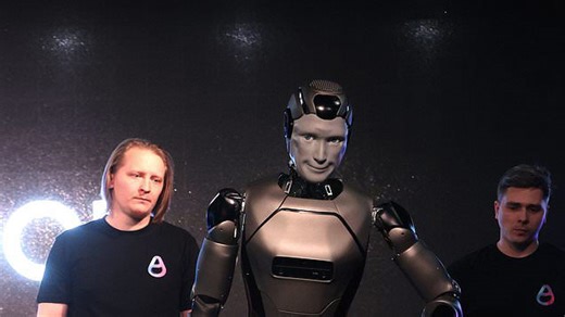 Russia's humanoid AI robot collapses on stage