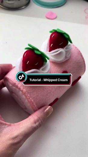 Create Felt Food Whipped Cream: A Craft Tutorial