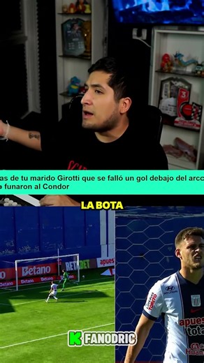 Iba a ser INVALIDADO si lo metía #fanodric #girotti #alianzalima #liga1 #futbolperuano
