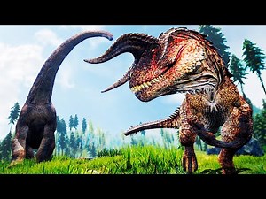 Super Hyperendocrin Carnotauro + Hypo Rex! Braquiossauro Monstruoso | The Isle Survival | (PT/BR)