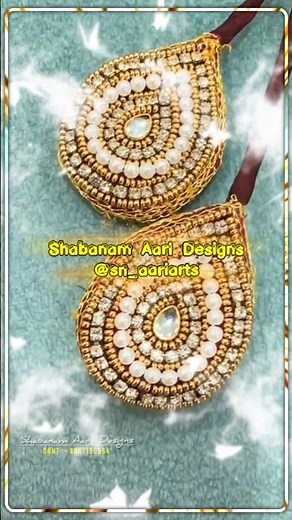 “ handmade Aari Work Design ✨ Beautiful Hand aari Art | Blouse Design Ideas” #ShabanamAariDesigns