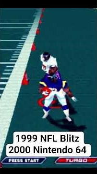 1999 NFL Blitz 2000 Nintendo 64 Title