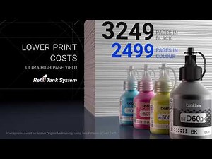 Efficiency Engineered with Brother’s latest A3 Refill Ink Tank Printer Series