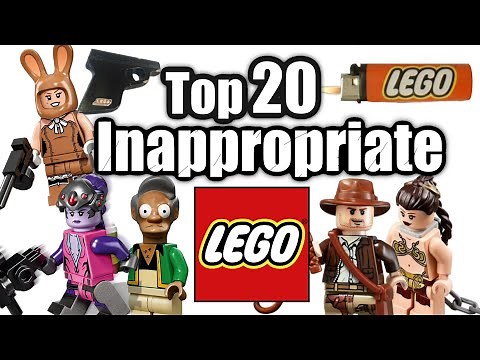 Top 20 Inappropriate LEGO Products!