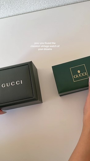 Discover the Classiest Vintage Gucci Bezel Watch at 1pm JST