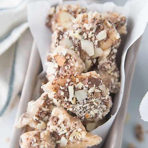 Easy and Delicious Coconut Toffee and Almond Roca