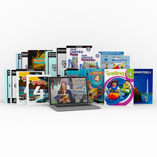 Grade 4 Online with Books | BJU Press Homeschool
