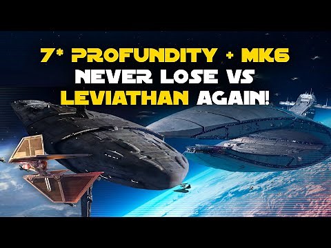 Profundity + MK-6 vs Leviathan with Tie Dagger | SWGOH GAC TW Fleet Arena