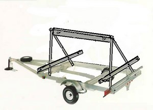 Types of Canoe/Kayak Trailers