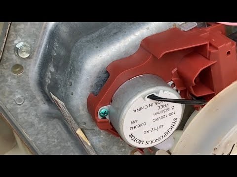 How to replace shift actuator on washing machine