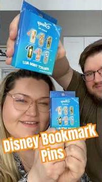 Disney Bookmark Pin Unboxing #unboxing #disneypins #blindbox #unboxingtoys #disney