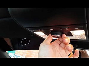How to operate sunroof 2012 VW Polo GTI