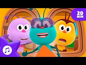 Discover, Learn, and Play 🐞 30 Min ⏰ MIX 🌈 FOR KIDS | Boogie Bugs - Videos For Kids