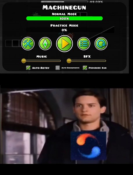 Geometry Dash ADOFAI Rhythm Game Footage by @andamir00