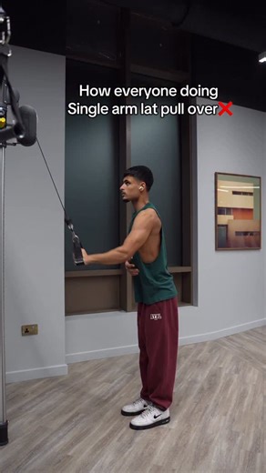 Ali on Instagram: "Single-arm lat pulldown is done with a slight cross stance and small torso rotation @aybl code - Ali #gymmotivation #lats #singlearmlatpulldown #gymtok #gymfyp"
