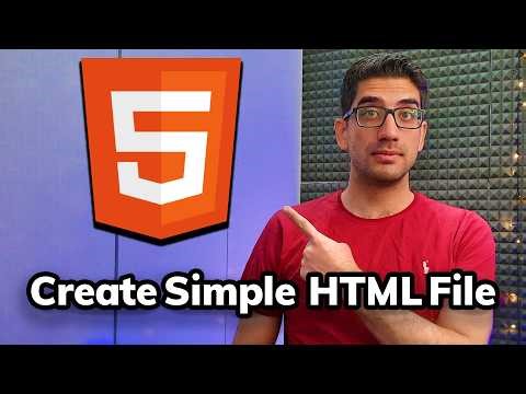 How to Create a Simple HTML File in VS Code
