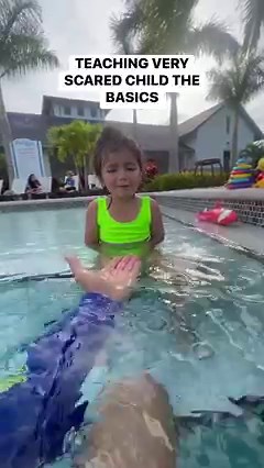 813K views · 9.8K reactions | TEACHING VERY SCARED CHILD TO BASICS IN THE POOL | Superhero Swim Academy | Facebook