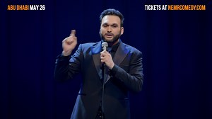 91K views · 855 reactions | ABU DHABI! I'm LIVE on May 26 at Bab Al Qasr with my brand new show DROPPING HOT! Tickets are on sale NOW at NEMRCOMEDY.COM - can't wait to be back with you all again  SMS or Whatsapp HELLO to +140 27 44 6367 to sign up to be notified for future shows and to talk to me anytime! | NEMR | Facebook