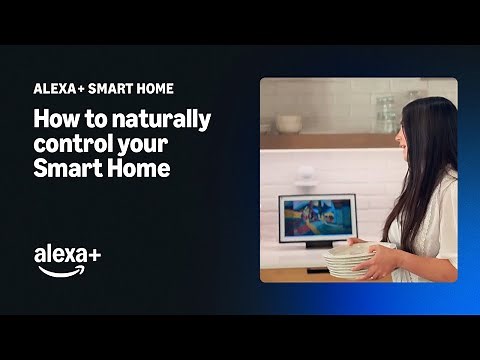 Speak naturally to Alexa+ to control your smart home devices