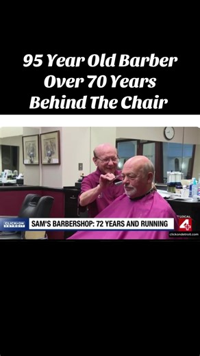 95-Year-Old Barber Keeps Detroit Tradition Alive
