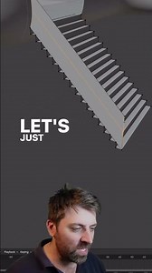 Blender Quick Tip: How to Create a Stylish Handrail in 30 Seconds