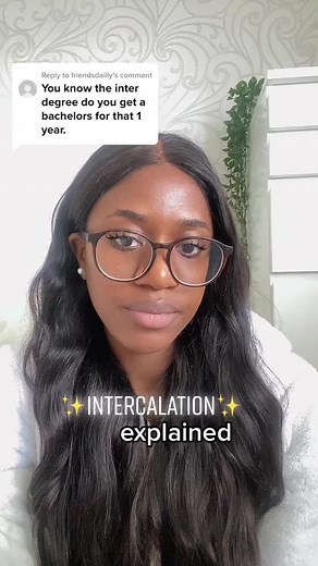 Replying to @friendsdailly what is intercalation?? #intercalation #medicalschool #medicine